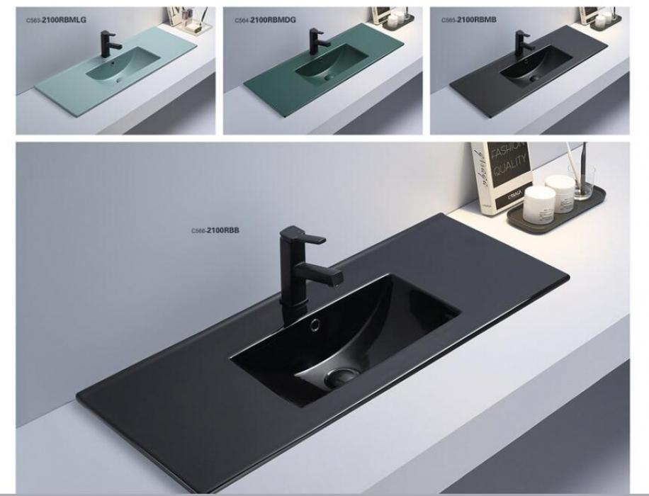 120 cm Matt and glossy color allowed bathroom sink for vanity with CE and CUPC approval